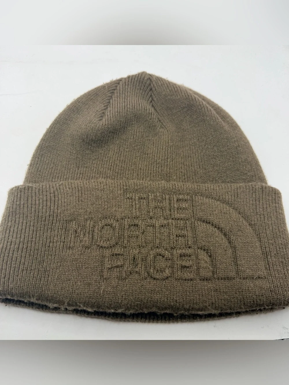 The North Face Urban Embossed Beanie Smokey Brown One Size Winter Hat Gorpcore